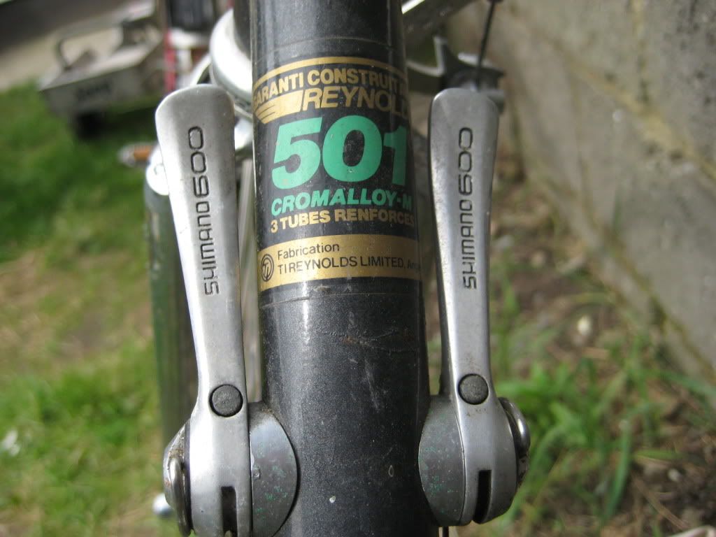 FS Road Bike old school classic Peugeot Galibier 501 frame & forks